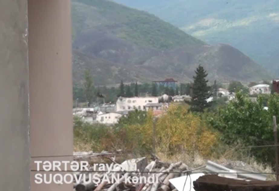 Новые видеоизображения освобожденного от оккупации села Суговушан