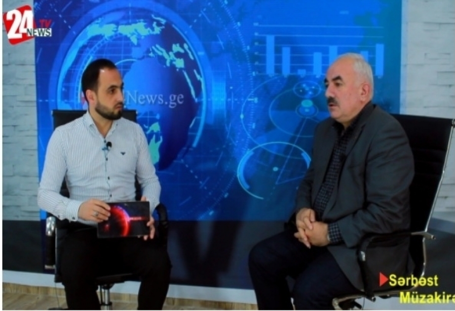 En un canal de televisión georgiano se abordó el conflicto de Alto-Karabaj