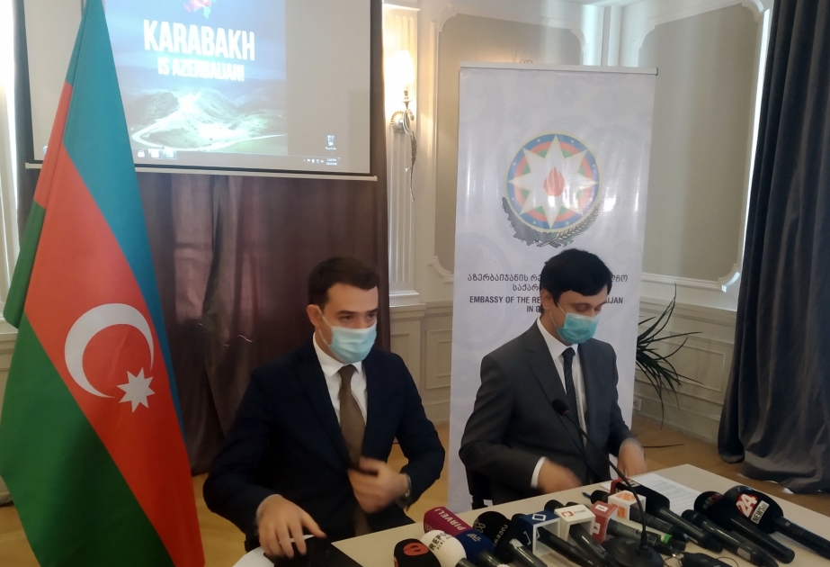 Gürcüstan siyasətçiləri və media nümayəndələri erməni vəhşilikləri barədə məlumatlandırılıb