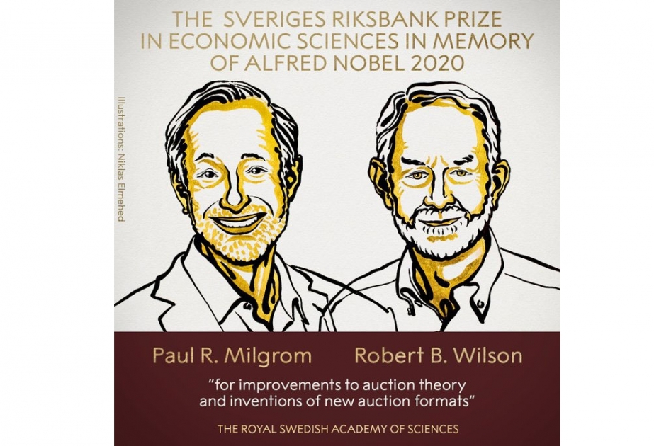 В Стокгольме объявлены имена лауреатов Нобелевской премии по экономике за 2020 год