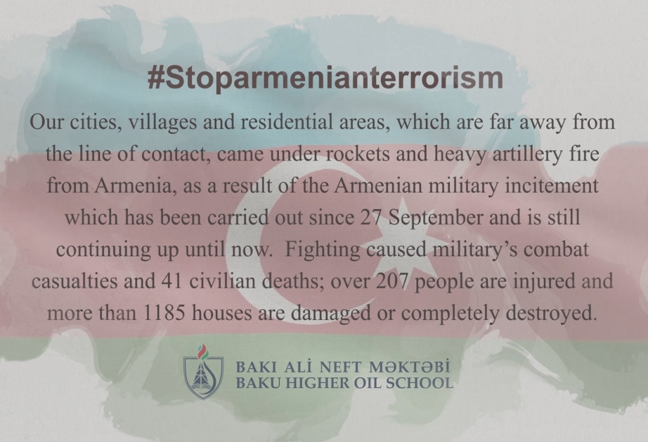 #stoparmanianterrorism от Высшей школы нефти