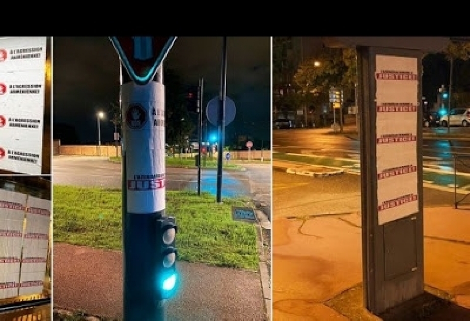 Les Azerbaïdjanais résidant en France protestent contre les provocations militaires de l’Arménie