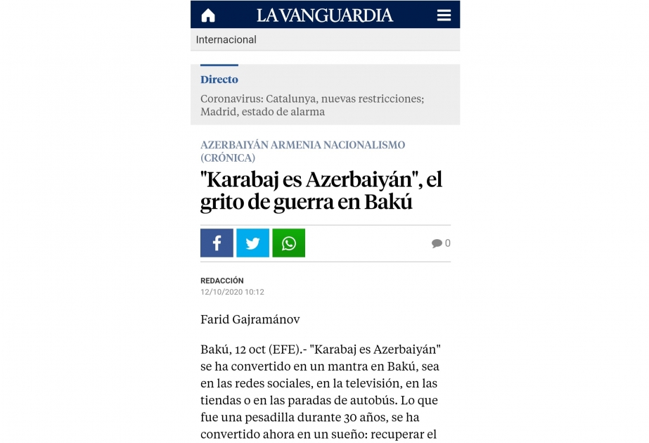 La Vanguardia: 