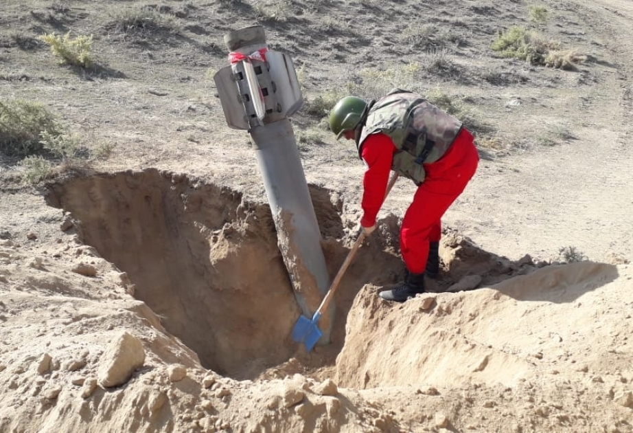 ANAMA tərəfindən 374 ədəd bombacıq partlayış yolu ilə zərərsizləşdirilib