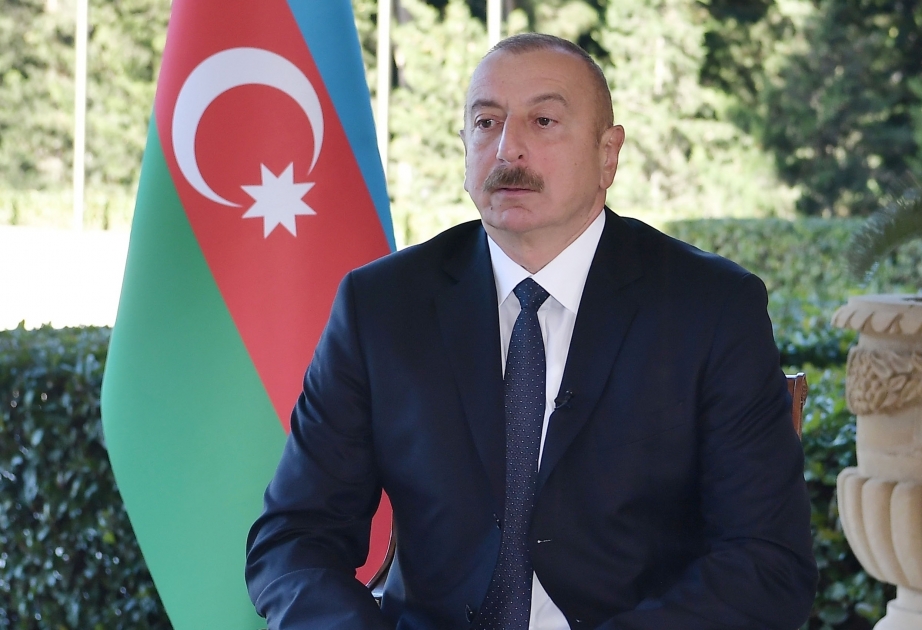 Presidente de Azerbaiyán, en una entrevista al canal de televisión 