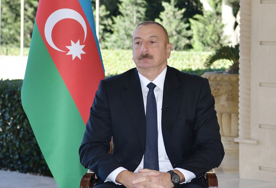 Prezident İlham Əliyev: Biz yalnız insanlarımızın və əsgərlərimizin həyatına təhlükə olan hədəfləri vururuq