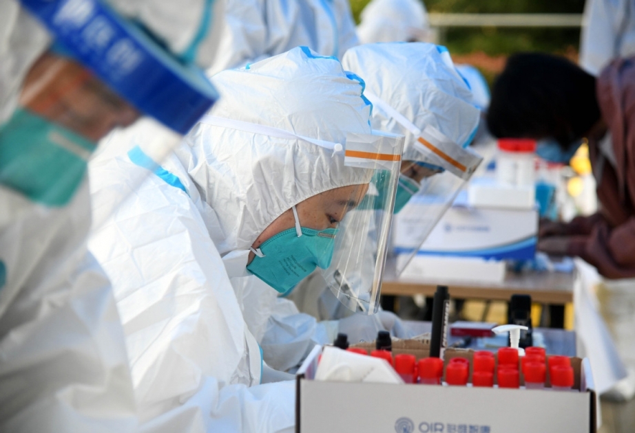Çinin Çindao şəhərində kütləvi test prosesi zamanı 10 milyona yaxın nümunə toplanılıb