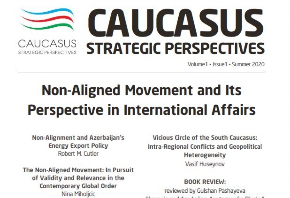 “Caucasus Strategic Perspectives” jurnalının ilk sayı işıq üzü görüb