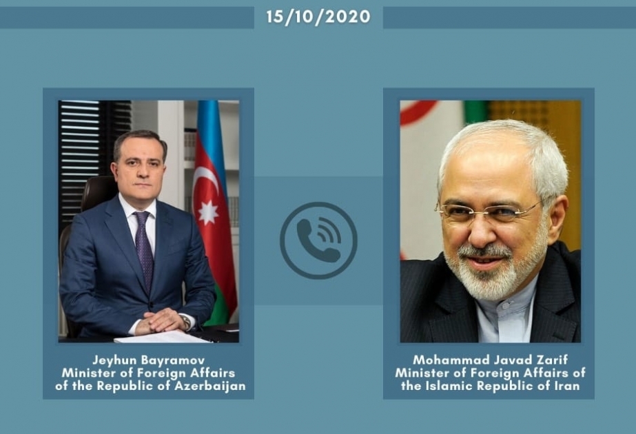 Außenminister Bayramov informiert seinen iranischen Amtskollegen über aktuelle Lage in Region