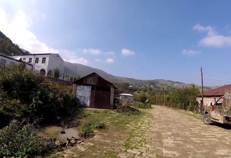 تقديم وزارة الدفاع مقطع فيديو عن قرى محافظة خوجاوند المحررة من قوات الاحتلال الأرميني (فيديو)