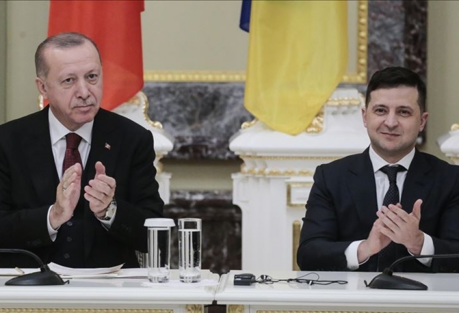 Ukrayna Prezidenti Türkiyədə rəsmi səfərdədir