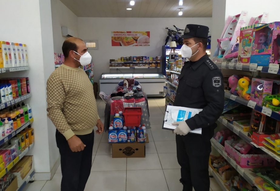 Cəlilabadda tibbi maskadan istifadə etməyənlər cərimələniblər