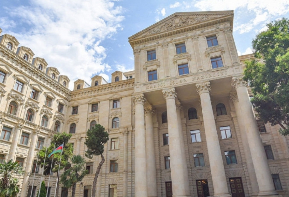 XİN: Rusiya Dövlət Dumasının üzvünün Azərbaycanın işğal olunmuş Dağlıq Qarabağ bölgəsinə qeyri-qanuni səfərini qətiyyətlə pisləyirik
