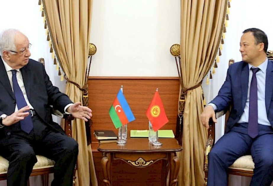 Azərbaycanla Qırğızıstan arasında əməkdaşlığın genişləndirilməsi məsələləri müzakirə edilib