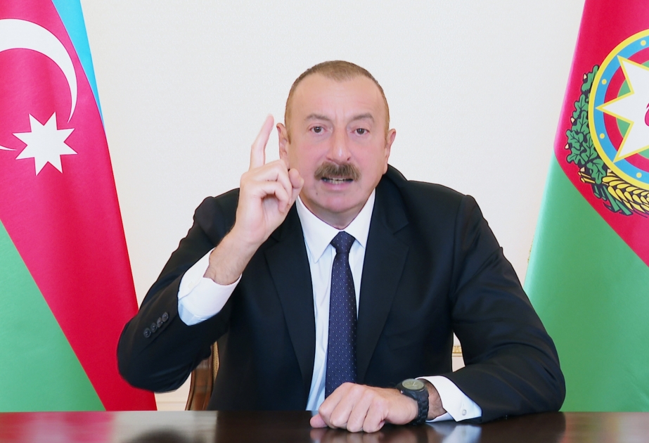 Президент Ильхам Алиев: Военно-политическое руководство Армении- преступники, и мы накажем этих преступников