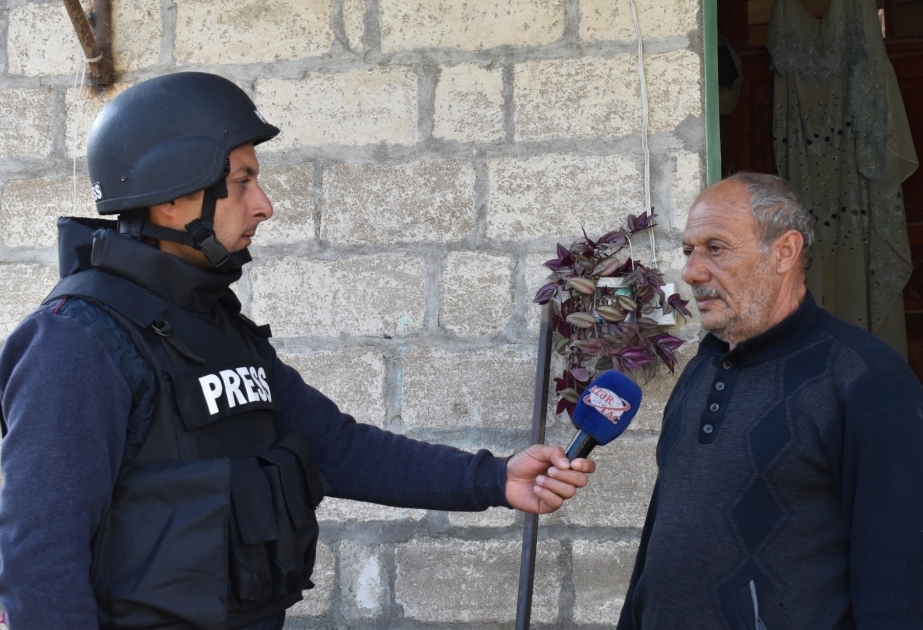Los residentes de la aldea de Garadaghli del distrito de Aghdam no temen las provocaciones del ejército armenio