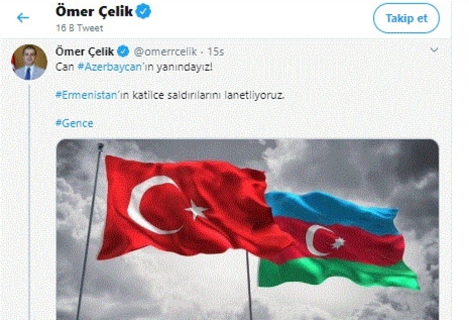 Ömər Çəlik: Ermənistan insanlıq və hüquq qarşısında mühakimə edilməlidir