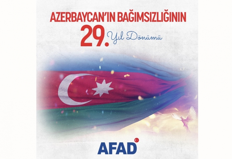 Türkiyədən Azərbaycana təbrik mesajları