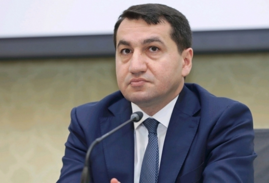 Hikmat Hajiyev: 229 projectiles were fired on 5 districts