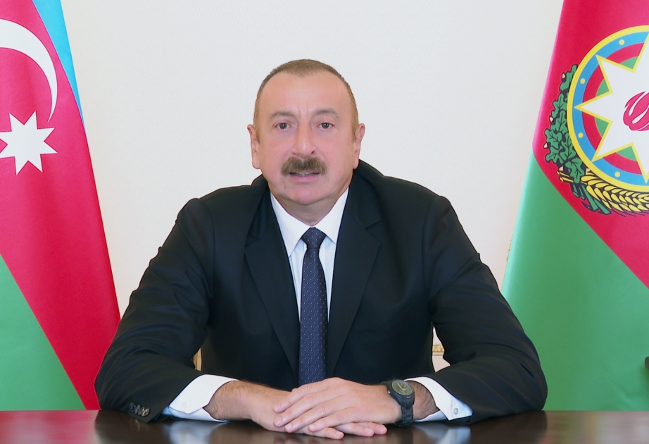 El presidente Ilham Aliyev se dirigió a la nación