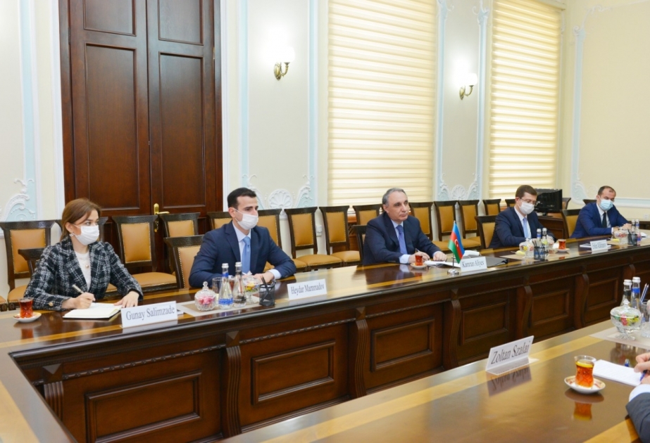Azərbaycanın Baş prokuroru Avropa İttifaqının ölkəmizdəki nümayəndəliyinin rəhbəri ilə görüşüb