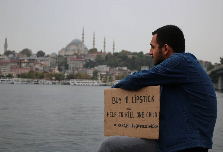 Türkiyədəki tələbələrimiz ermənilərin Azərbaycana qarşı təxribatlarına etiraz olaraq xüsusi fotosessiya hazırlayıblar