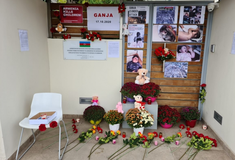 Yunanıstanda Gəncə hadisələrinin qurbanlarının xatirəsi anılır