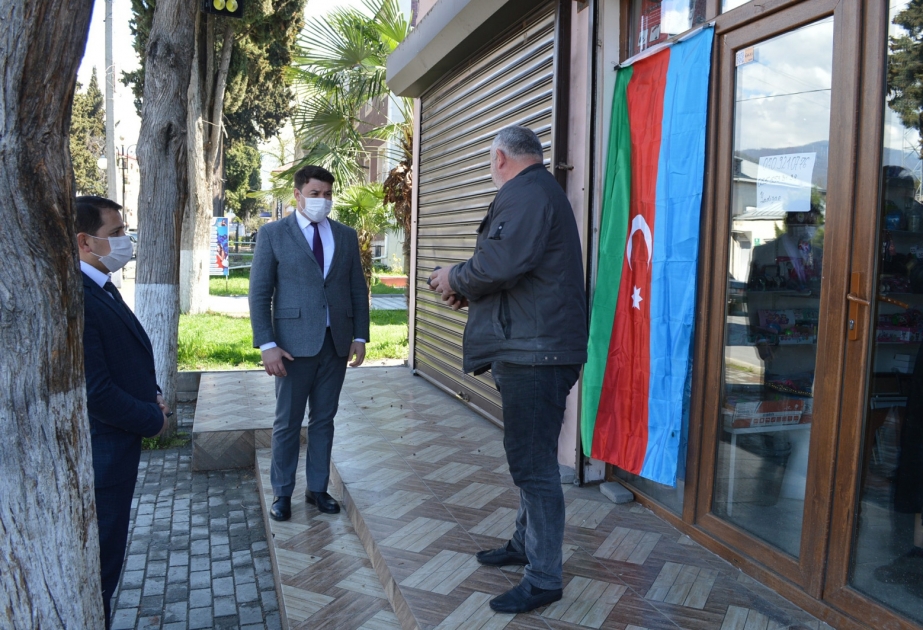 Balakəndə xüsusi karantin rejimi ilə bağlı reydlər davam etdirilir