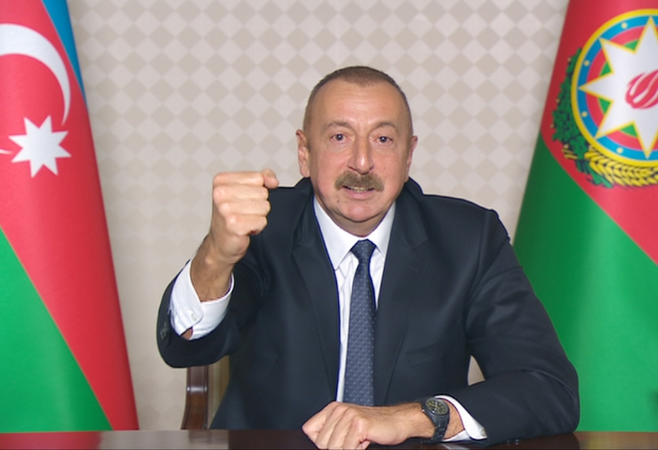 Prezident İlham Əliyev Xocavənd rayonunun isğaldan azad edilən Vəng kəndinə Çinarlı adı verib
