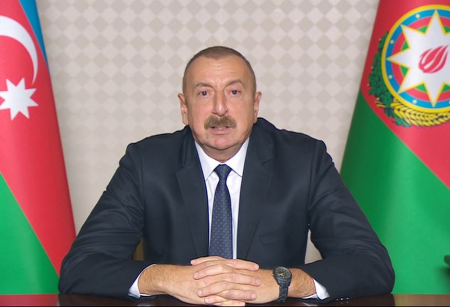Президент Азербайджана Ильхам Алиев обратился к народу  ОБНОВЛЕНО ВИДЕО