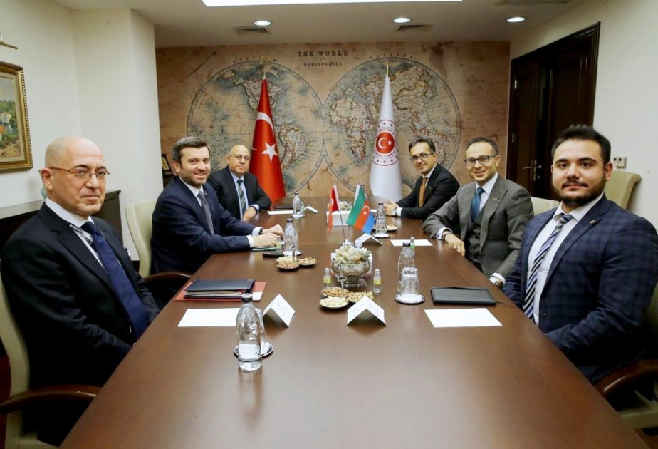 Yeni Azərbaycan Partiyasının nümayəndə heyəti Türkiyə Xarici İşlər Nazirliyində görüş keçirib