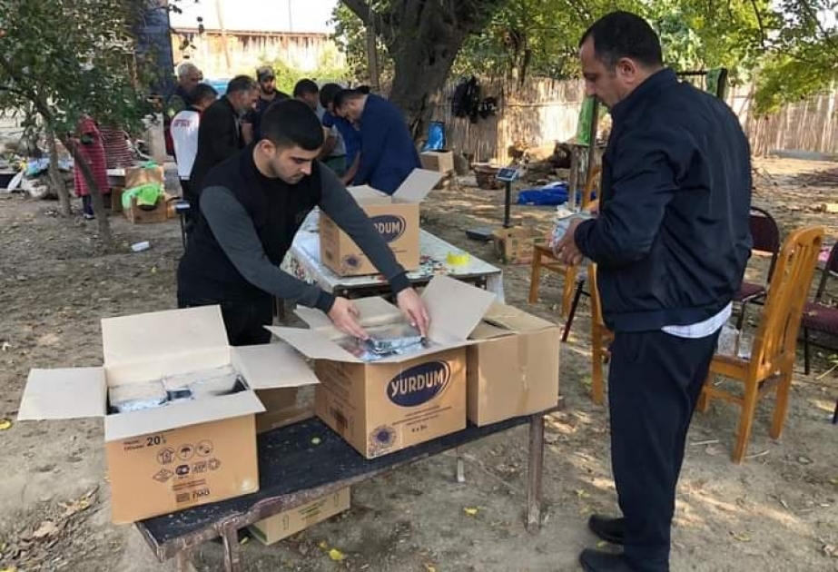 Zərdablı gənclər: əsas məqsədimiz cəbhə bölgəsində əsgərlərimizə mənəvi dəstək olmaqdır