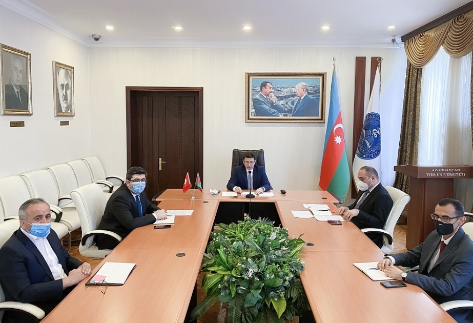 Tibb Universiteti və Ankara Universiteti arasında yeni əməkdaşlıq istiqamətlərinin araşdırılması məqsədilə işçi qrup yaradılacaq