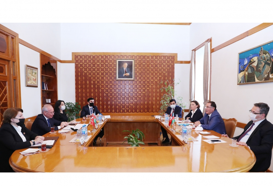 В Конституционном суде Азербайджанской Республики состоялась встреча с омбудсменом Турецкой Республики