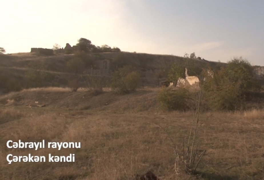 تقديم وزارة الدفاع مقطع فيديو عن قرية جركن لمحافظة جبرائل المحررة من قوات الاحتلال الأرميني (فيديو)