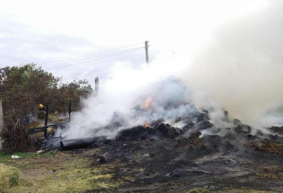 Los proyectiles disparados por las Fuerzas Armadas de Armenia causaron incendios en las instalaciones civiles