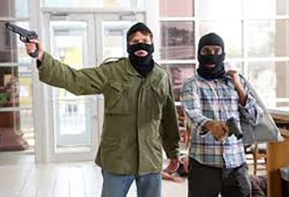 Gürcüstanda daha bir banka hücum olub
