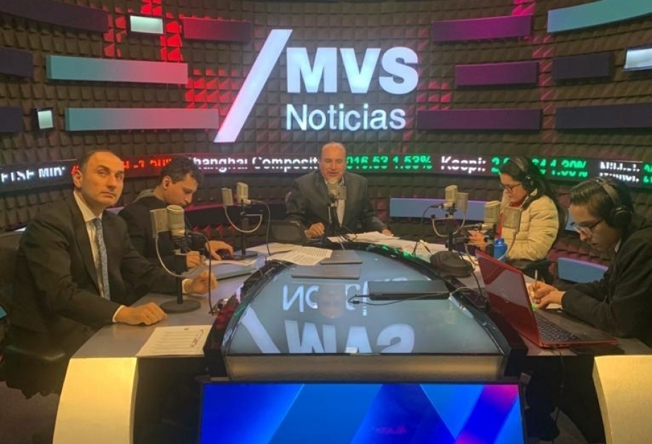 En la principal radio mexicana hablaron sobre los crímenes de guerra perpetrados por Armenia contra Azerbaiyán