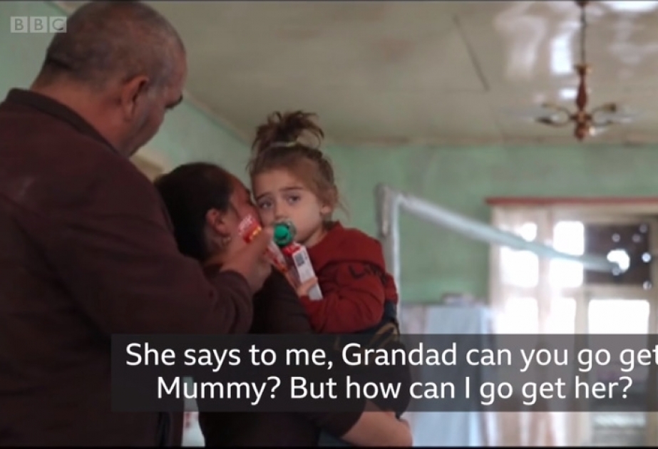 BBC Ermənistanın Gəncəyə raket hücumu nəticəsində hər iki valideynini və bacısını itirmiş üç yaşlı Xədicə barədə reportaj yayımlayıb VİDEO