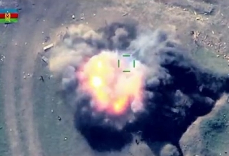 Azerbaijan destroys Armenia's forces and equipment VIDEO