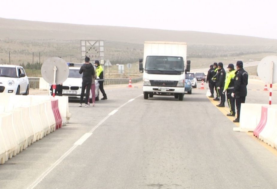 Ağstafa, Biləsuvar, Xaçmaz, İsmayıllı, Qax, Zaqatala rayonlarına və Mingəçevir şəhərinə giriş-çıxış dayandırılır