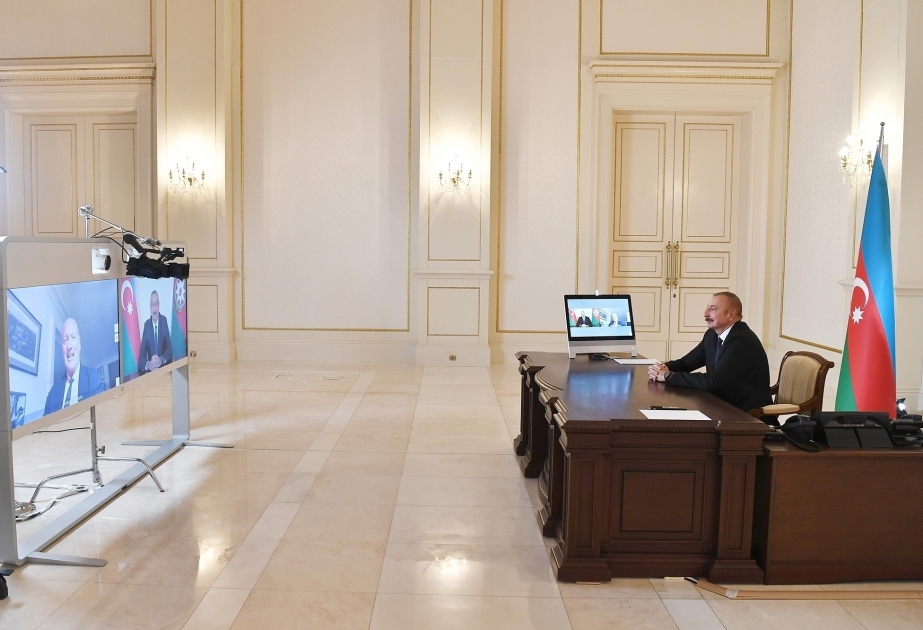El Presidente Ilham Aliyev dio una entrevista al periódico francés Le Figaro