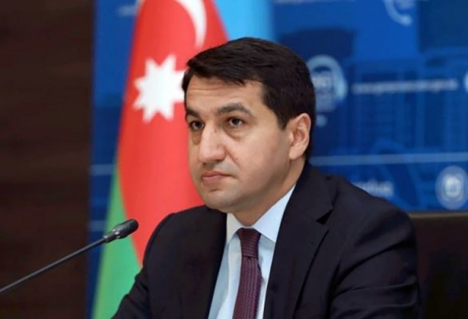 Hikmet Hadjiyev : La visite d'une délégation parlementaire française en Arménie est partiale