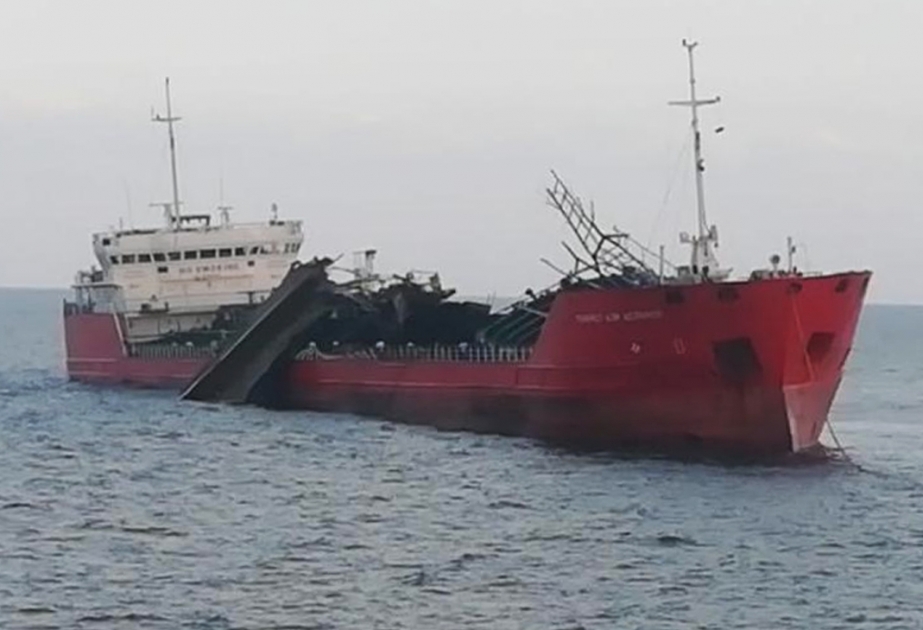Qəzaya uğrayan “General Həzi Aslanov” tankerində itkin düşmüş dənizçilərin axtarışları davam edir