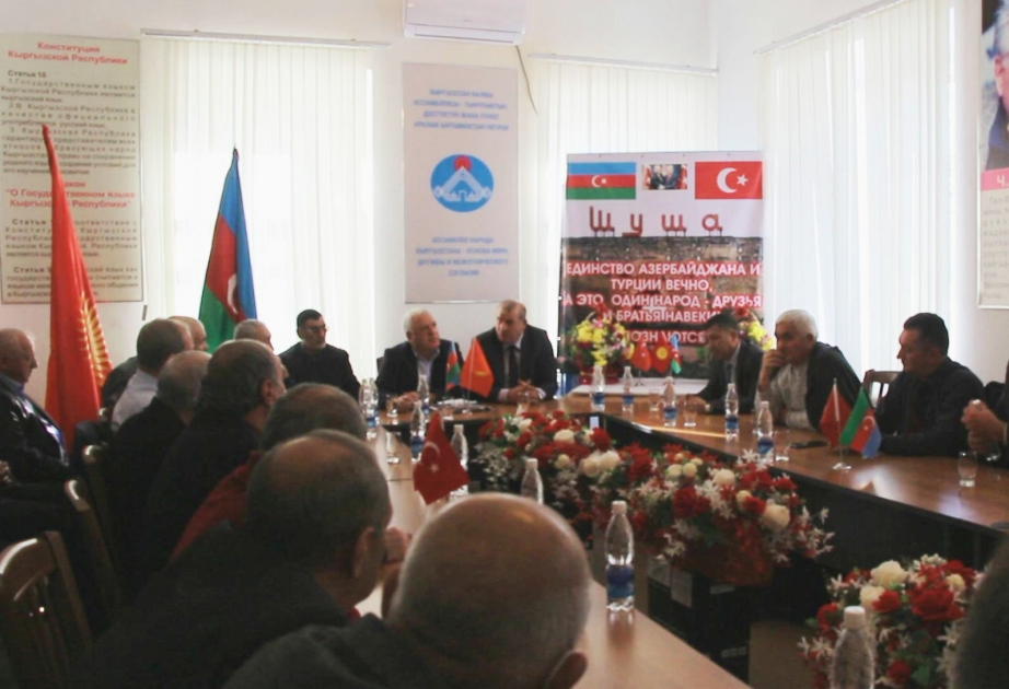 Bişkekdə Azərbaycanla Türkiyənin birliyinə həsr olunmuş tədbir təşkil edilib