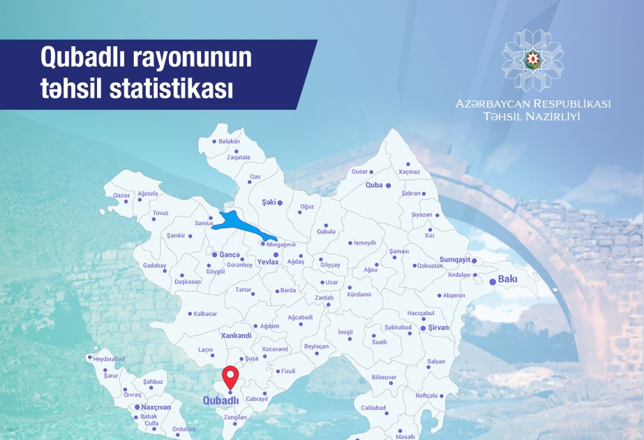 Qubadlı rayonunun təhsil statistikası