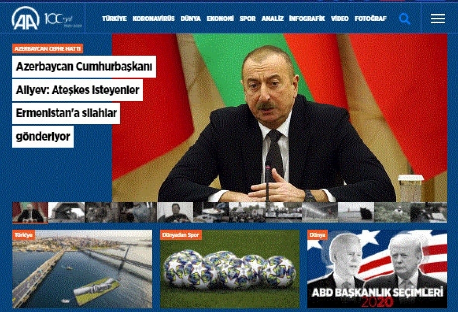 Türkiyə mediası: Azərbaycan torpaqlarını işğaldan azad etməkdə israrlıdır