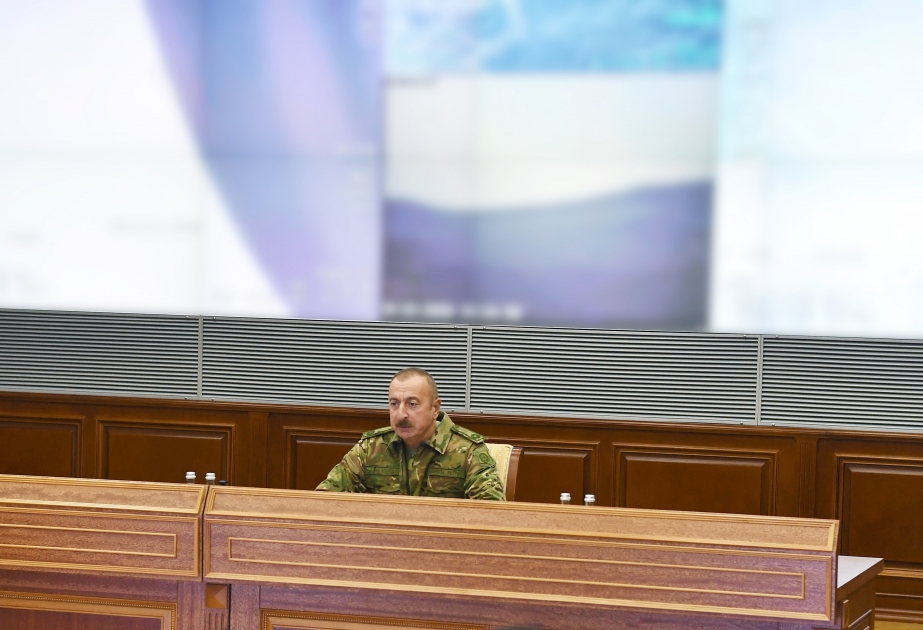 الرئيس علييف: ترسل أحدث الأسلحة يوميا إلى أرمينيا