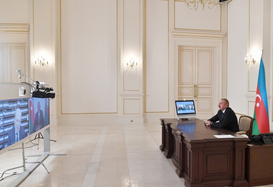 Le président Ilham Aliyev a accordé une interview à la chaîne de télévision italienne Rai 1 VIDEO