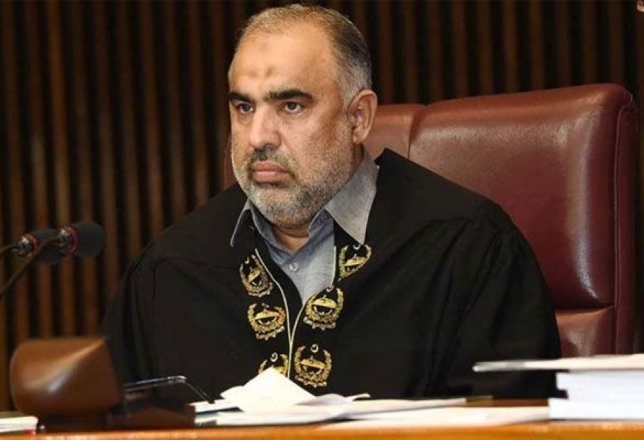 Pakistan parlamentinin Sədri Ermənistanın Azərbaycana qarşı növbəti hərbi təxribatını pisləyib
